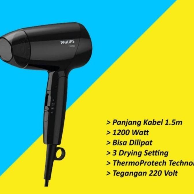 Hair Dryer Philips BHC 010/Alat Pengering Rambut 1200Watt