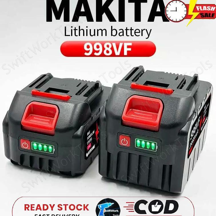 New Baterai Litium 98Vf/198Vf/199Vf Li-Ion Batrai Bor Electric Drill Battery High Quality Untuk Batr