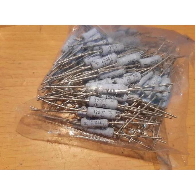 RESISTOR 120R 120OHM 120 OHM 2WATT 2 WATT MATSUSHITA/PANASONIC BBM27