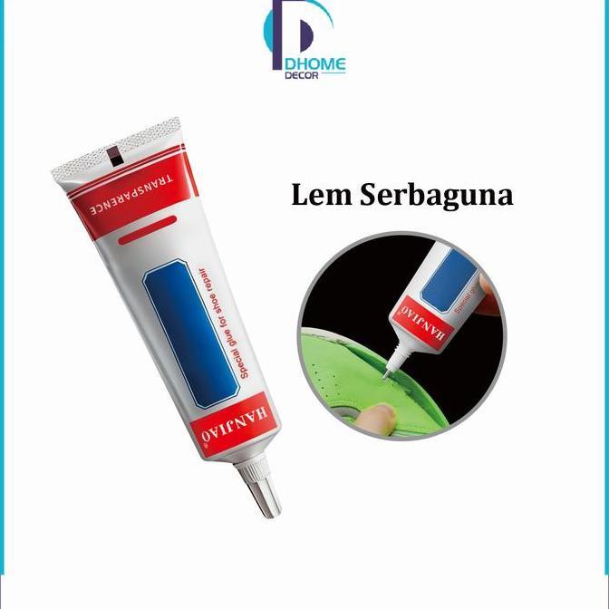 [COD] DH C799 Lem Sepatu Transparan Tahan Air 60Ml Serbaguna Hanjiao Tanpa Bekas Waterproof Shoe Glu