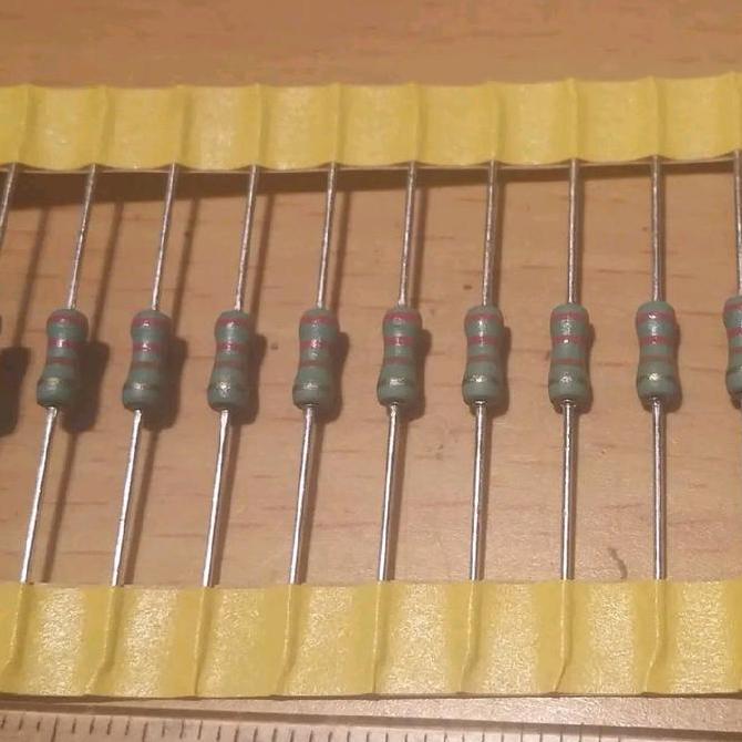 RESISTOR 220OHM 220 R 220 OHM 220R 1/2WATT 1/2 WATT JAPAN BBM27