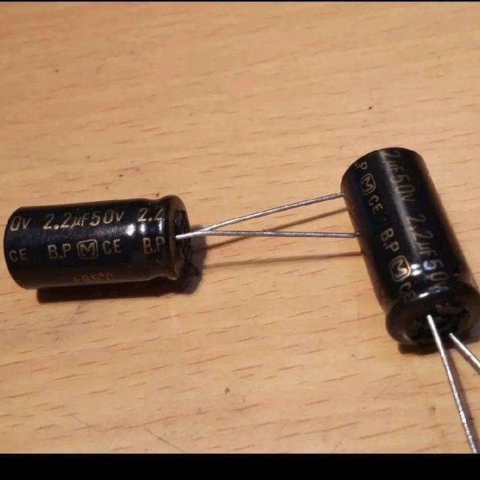 ELCO ELKO 2.2UF/50V 2.2UF 50V 2UF2 50V NON POLAR MATSUSHITA PANASONIC BBM27
