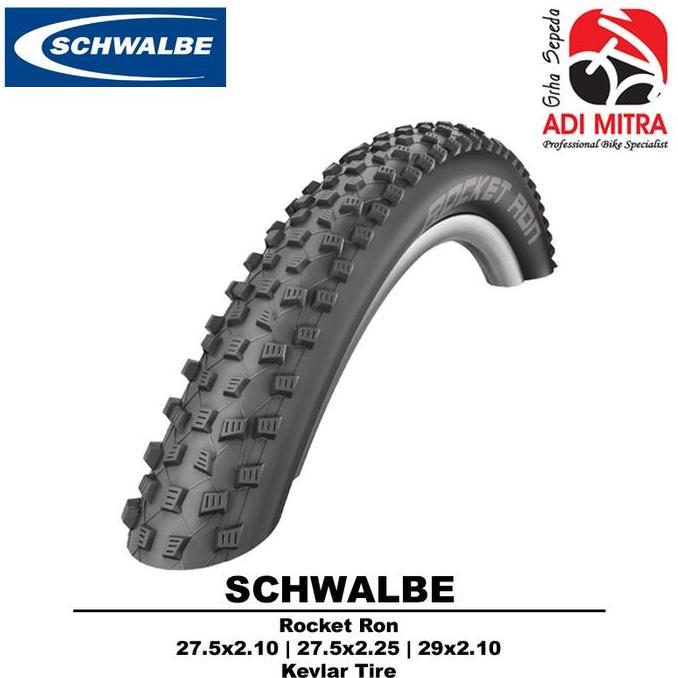Schwalbe Rocket Ron 27.5 / 29 Inch Kevlar Tire Ban Luar Sepeda MTB