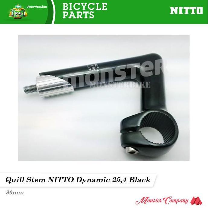 Quill Stem NITTO Dynamic 25,4 80mm Black