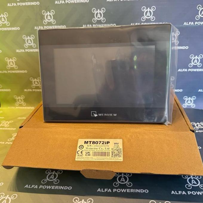 Terbaru 'HMI Weintek MT8072iP HMI weintek weinview Alfapower10 dijamin