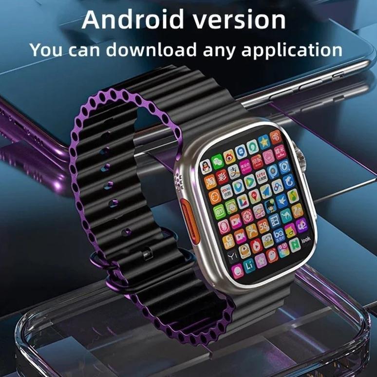 NEW DEALS Samsung smartwatch 10 Ultra 4GB RAM+128GB ROM Smart Watch  For Android IOS Store GPS Lady'