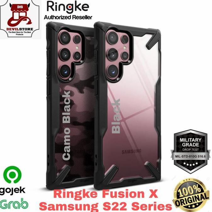 Case S22 Ultra S22 Plus Casing S22 Ringke Fusion X Ori