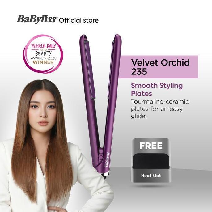 Babyliss Velvet Orchid 235 Straightener - 2513U