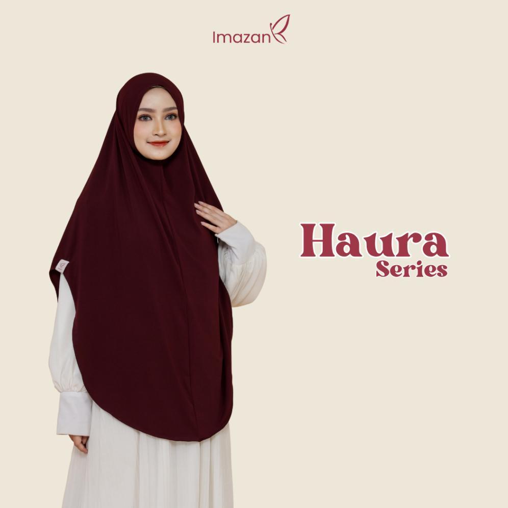 VALUE PACK IMAZAN Hijab Bergo Jersey Korea Non Pet Khimar Syari Haura Series Jilbab Instan Syari Uku