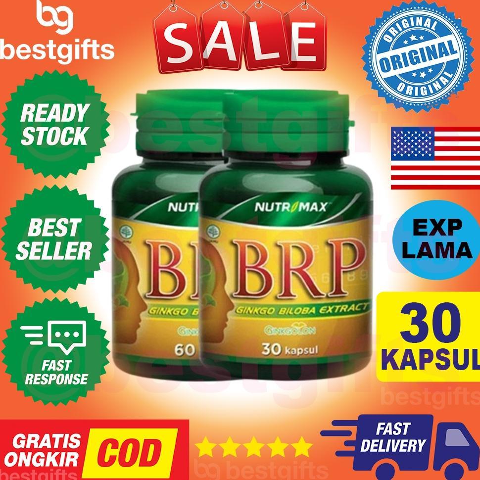 Nutrimax Brp Ginkgo Biloba 30 Kapsul Untuk Otak Sehat