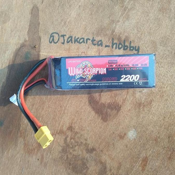 WILD SCORPION WS 2200MAH 4S 25C JH27