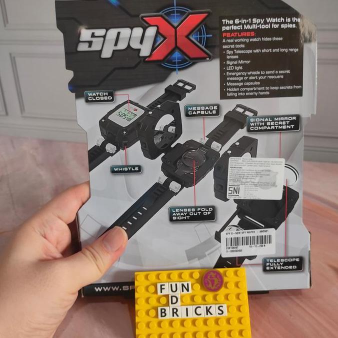 Spy X 6 In 1 Spy Watch Mainan Jam Tangan [terbaik]
