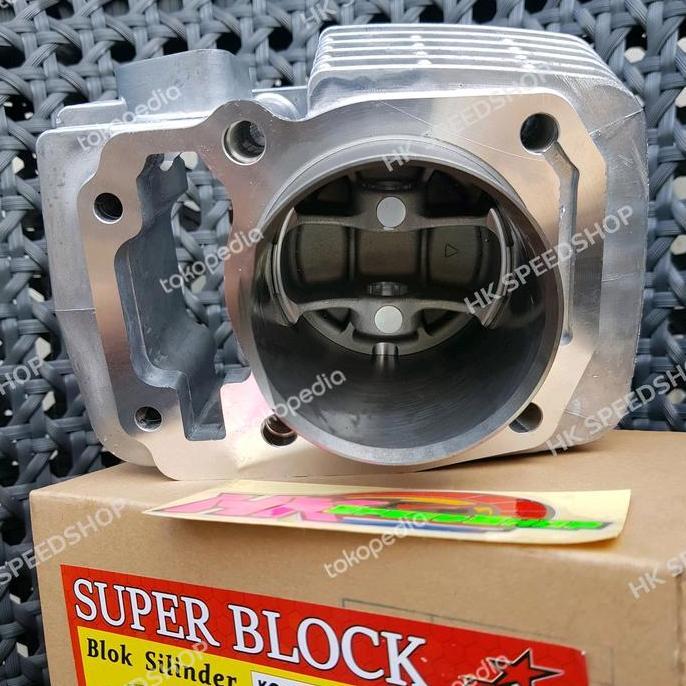 CYLINDER BLOK BRT IRON CASTING CRF 68mm dengan PISTON