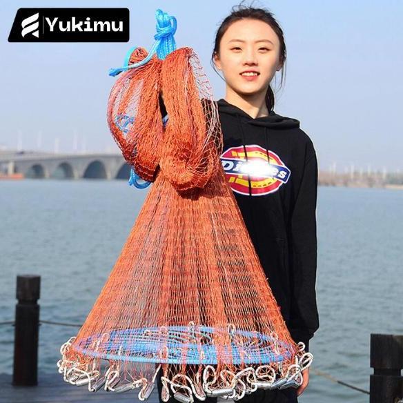 Termurah Jala Ikan Lempar Bahan Nilon Besar Meter-Kecrik Ikan - Perangkap Ikan