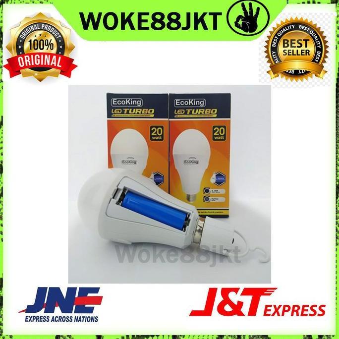 Promo Woke88Jkt Bohlam Led Lampu Emergency Lampu Magic 20W Sentuh Ecoking