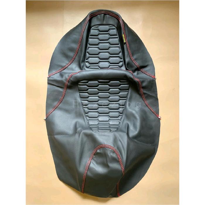 Cover Jok Motor Sarang Tawon Anti Slip 8 Warna | Sarung Jok Motor Nyaman & Awet ( Staples ) Original
