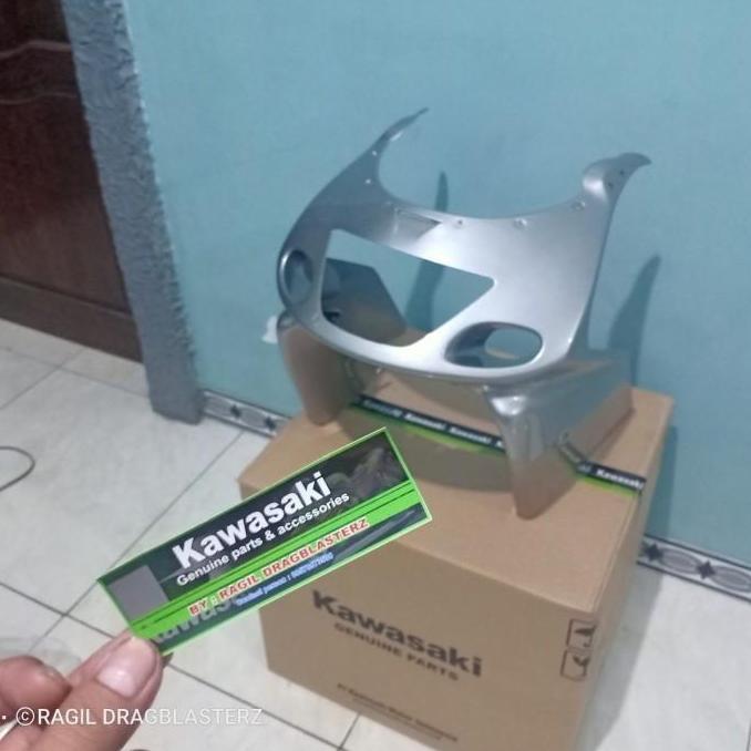 fairing atas ninja rr old zx silver orinal kawasaki