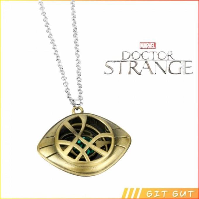 Necklace Kalung Doctor Dr Stephen Strange Time Stone Eye of Agamotto