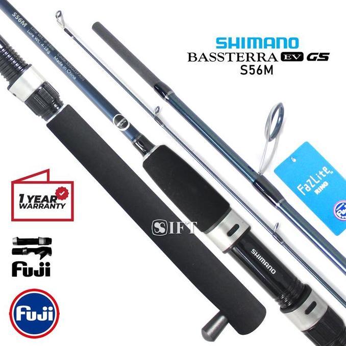 Joran Shimano BASSTERRA EV GS [2021] 56 60 Galatama | Full Fuji Bastera Basstera Basterra Resmi