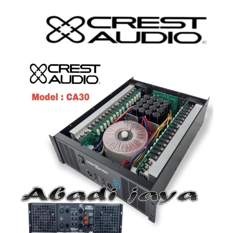 TERMURAH - power amplifier crest audio ca 30 crest audio ca30