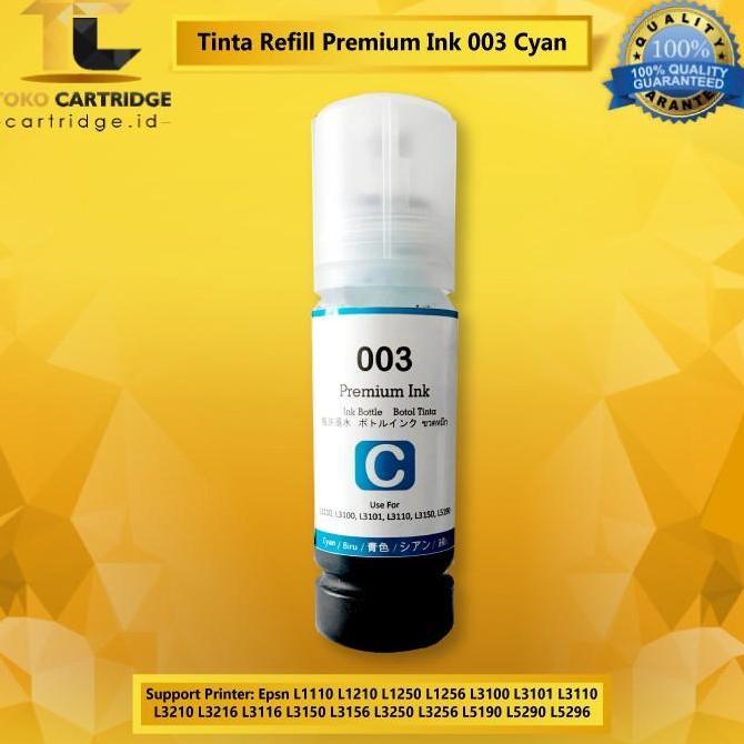 Pixy- Tinta Refill Ink 003 Printer L1110 L3110 L3150 1110 3110