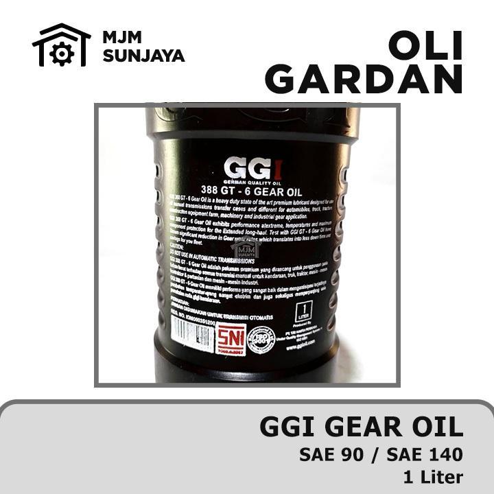 Ggi Gear Oil Sae 90 140 1Liter Oli Gardan Transmisi Manual Persneling Mobil 1 Liter Sae90 Sae140 Api