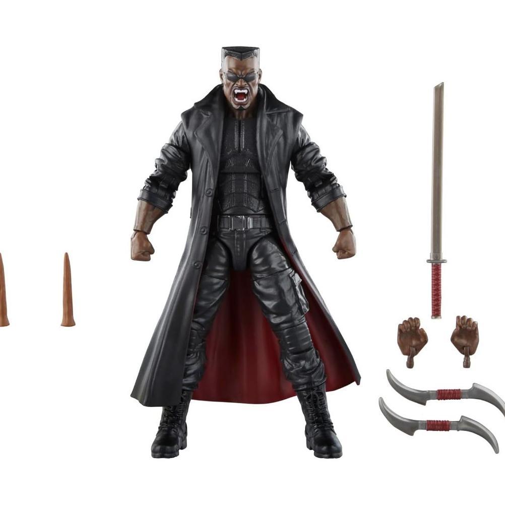 Marvel Hasbro Legends Series Blade, Knights Collectible Comics 6 Inch Action Figures, Legends Action