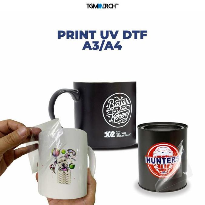 Pixy- Print Dtf Uv A3/A4| Gambar Bebas |