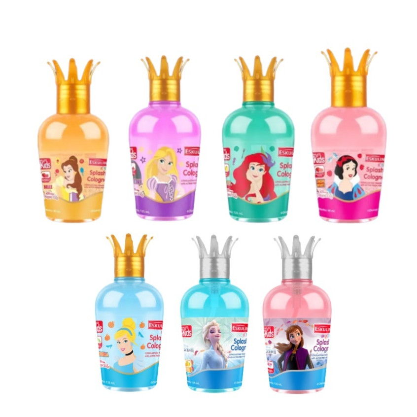 Charoza Eskulin Kids Disney Princess Cologne | Eskulin Kids Cologne Princess 60 Ml