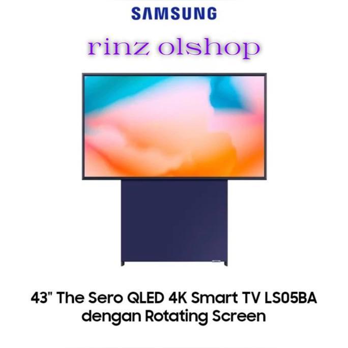 TV LED 43 SAMSUNG 43LS05T QLED SMART TV THE SERO 4K LS05T