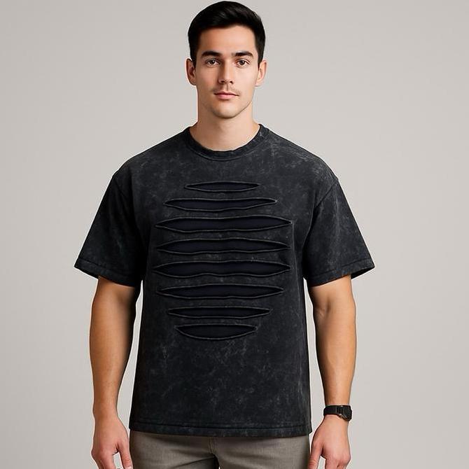 Riore- Kaos T-Shirt Oversize Shing Boldblue Junction