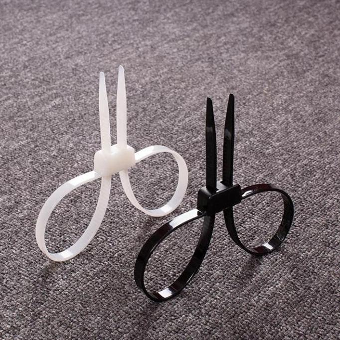 Dispo- 10Pcs/Set Cable Ties Plastik/Borgol Tangan Plastik Sekali Pakai/Borgol Plastik/Borgol Tangan 