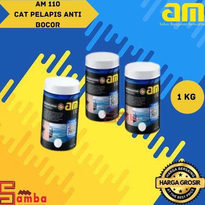 Pit- Am 110 Cat Terprofing / Cat Pelapis Anti Bocor Tembok Rumah 1 Kg