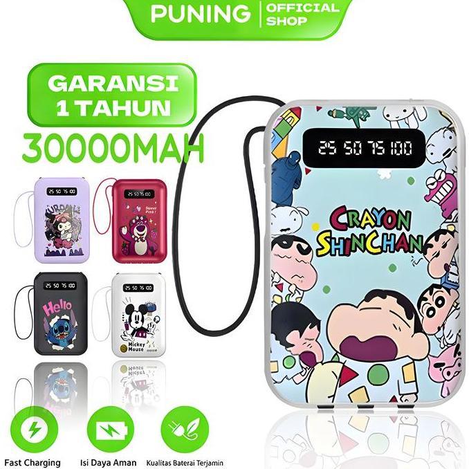 PUNING LENTIVEN powerbank 30000 mAh mini with 4 USB BHG