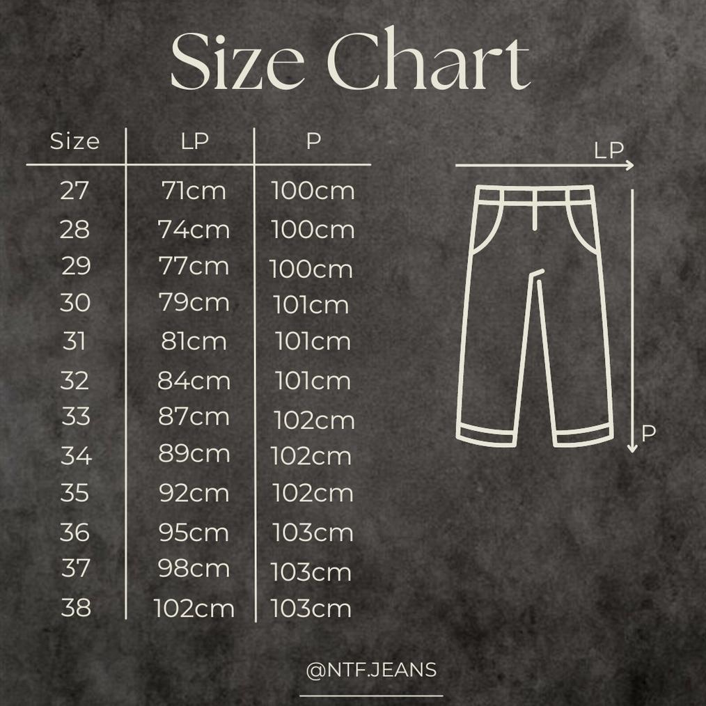 HOT PRODUCT Celana NTF Chinos Slim Fit Panjang (Hitam, Abu Terang, Abu Gelap, Cream, Mocca) Size 27-