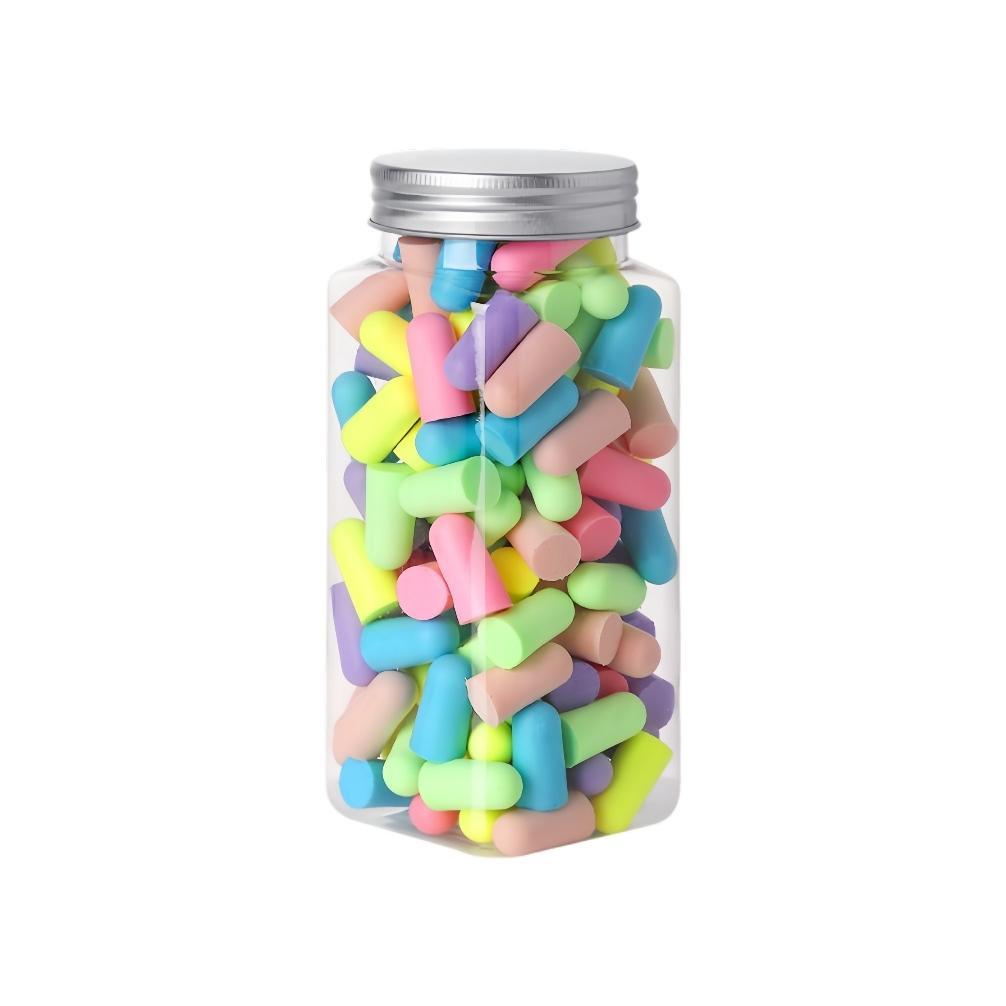 (Ram Lanc) Penutup Telinga Alat Penutup Telinga Anti Bising Busa Earplug Tidur Air Plug Telinga Anti
