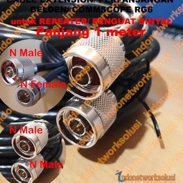 KABEL COAXIAL D5 RG6 50ohm ohm SIAP PAKAI u/ REPEATER & ANTENA MODEM