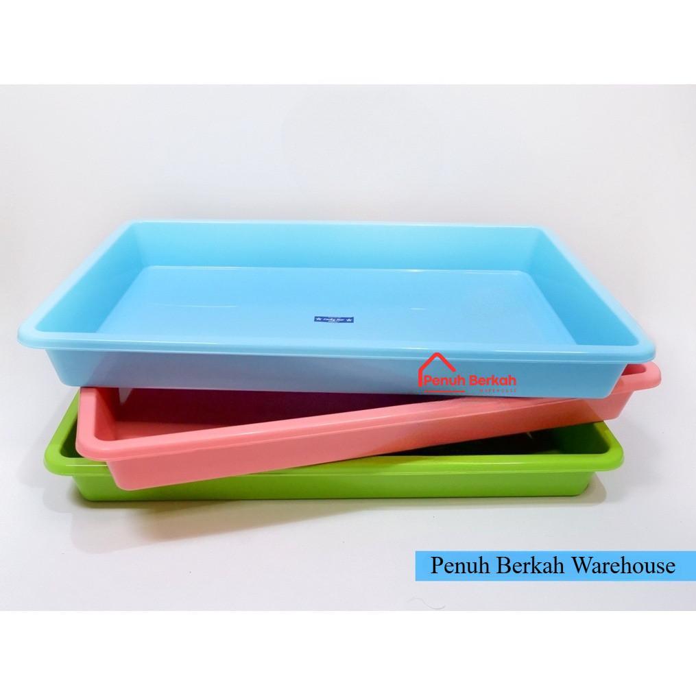 Nampan Segi Plastik Jumbo Lucky Star 1406 Dan 1405/ Nampan Besar / Baki Jumbo Lucky Star