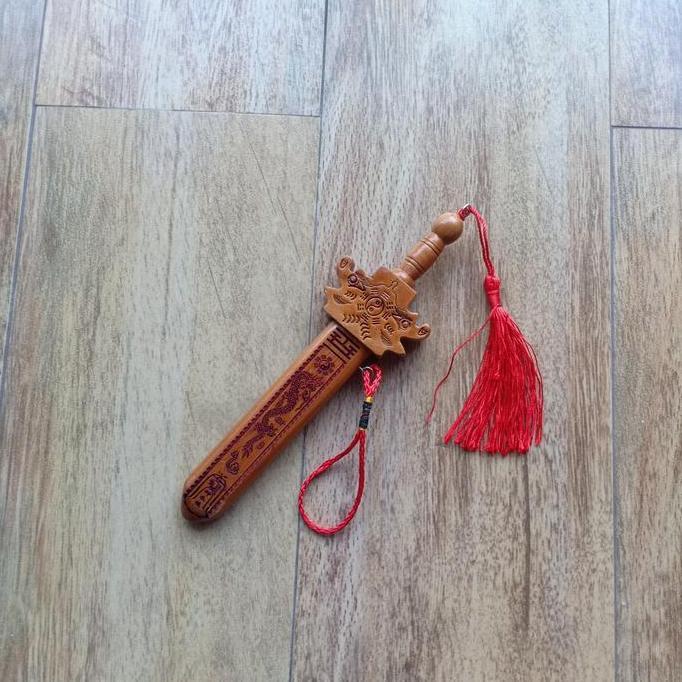 :=:=:=:=] pedang 7 bintang pedang kayu feng shui sedang