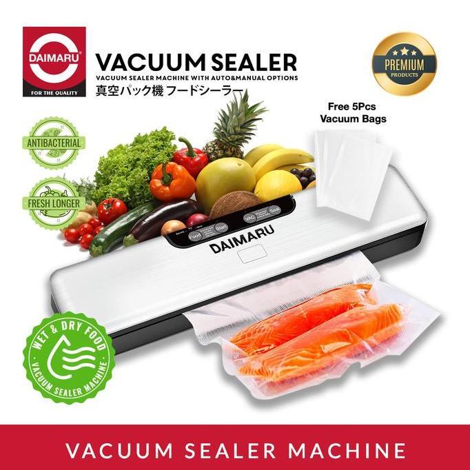 Daimaru Vacuum Sealer Mesin Vakum Makanan Premium Manual Automatic