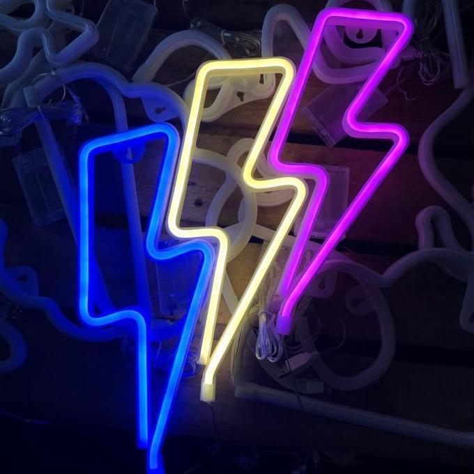 Trg- New- Neon Flex Satu Rna 220V Permeter Bonus Colokan / Lampu Hias Kamar Led Neon Sn Led Selang N
