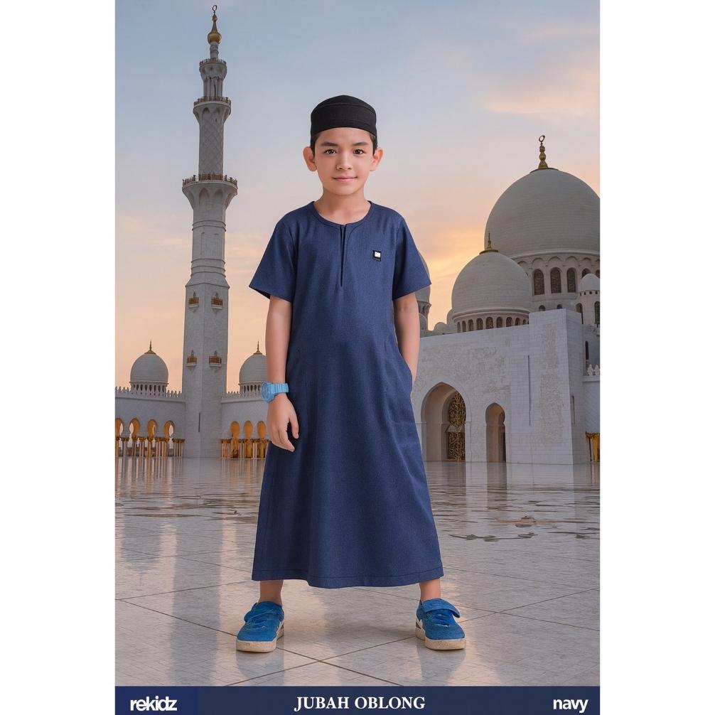 RECOMMENDED GAMIS JUBAH OBLONG ANAK LAKI LAKI ROSAL / BAJU MUSLIM KOKO SHOLAT ANAK ANAK MURAH MAKASS