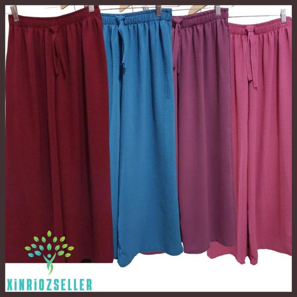 High Quality Kulot Wanita Dewasa Kain Cringkel Premium/Kulot Jumbo