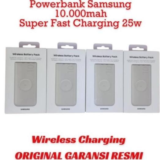 Samsung Powerbank Wireless 25 Watt 10000mAh Super Fast Charging Garansi Resmi Baterai Ponsel Origina
