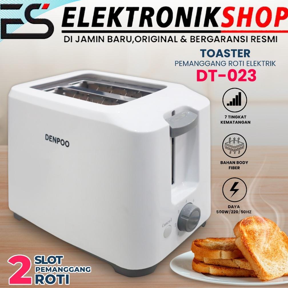 Pemanggang Roti Toaster Denpoo Dt 023 D - Toaster Denpoo Panggangan Roti
