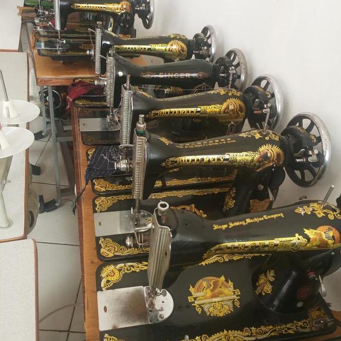 Terlaris Mesin Jahit Butterfly Classic Bekas,Meja Kaki Dinamo Baru