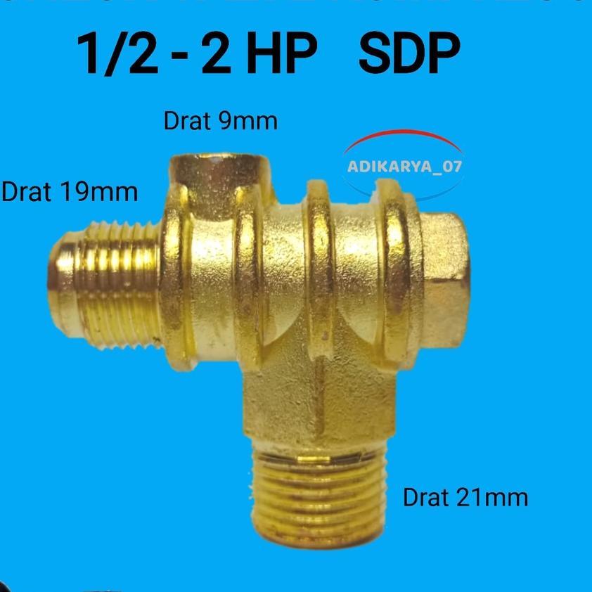 Check Valve Kompresor Angin Check Valve Otomatis Kompresor 1/2 - 2 Hp Sdp