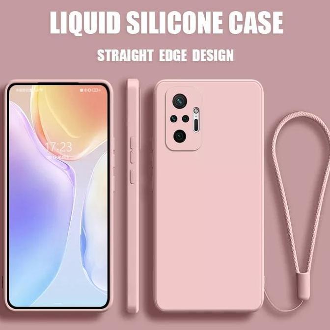 CASE untuk REDMI NOTE 10 10S 10 PRO Tali Slempang Cover Silikon Soft Case Handphone