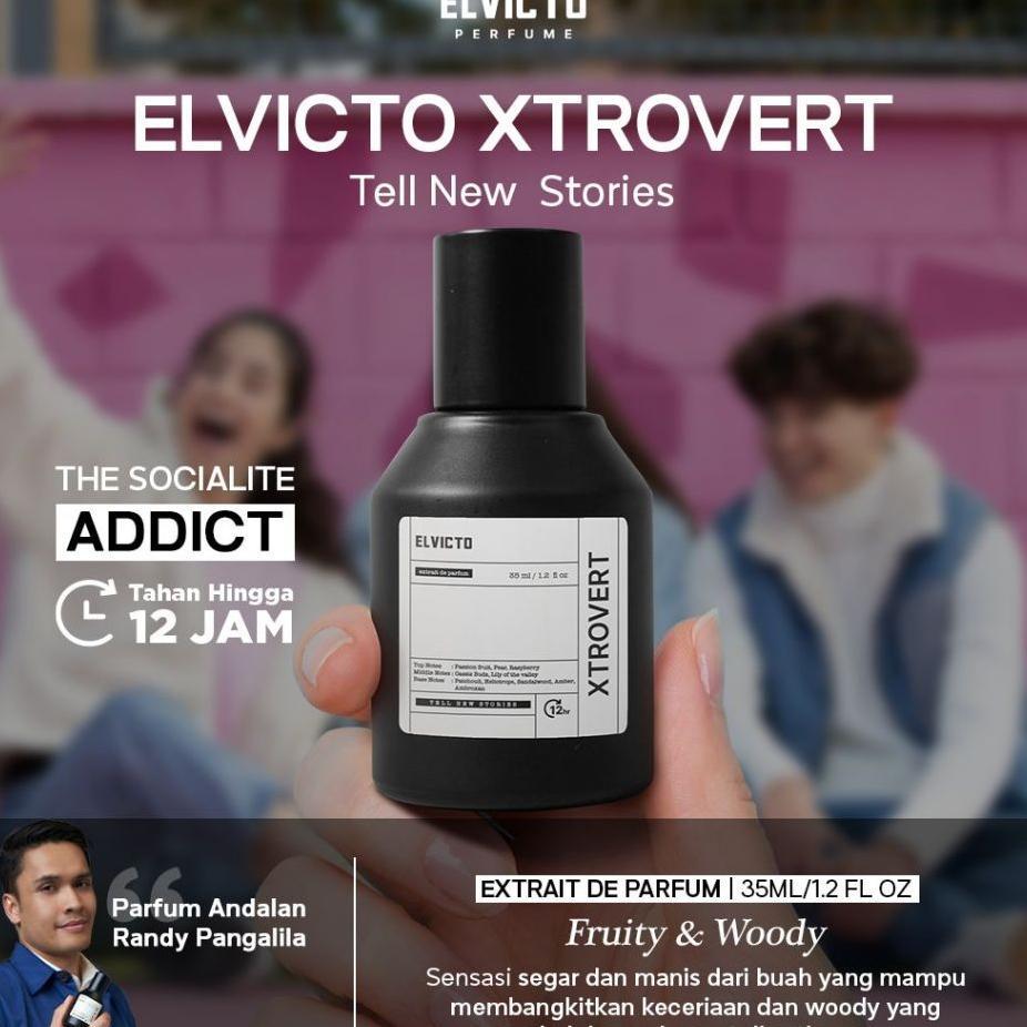 Elvicto Xtrovert Parfum 35Ml