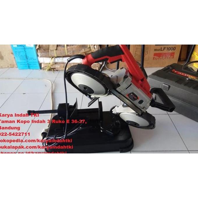 Terlaris Aldo Mesin Metal Bandsaw Band Bend Saw Gergaji Besi Portable / Duduk